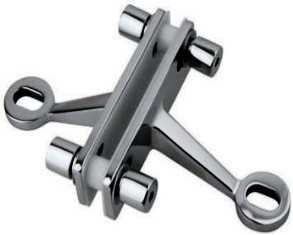 2 WAY SPIDER WITH FIN